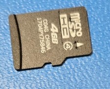 Cartão de memória micro SD HC 4GB classe 4 comprar usado  Enviando para Brazil