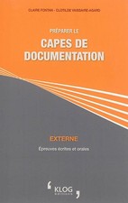 Preparer capes documentation d'occasion  France