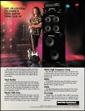 Stuart Stu Hamm 1993 Total Hartke sistema amplificador de baixo 1993 anúncio publicitário, usado comprar usado  Enviando para Brazil