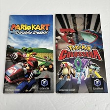 Usado, Pokemon Colosseum and Mario Kart Double Dash (Nintendo GameCube) - Apenas manual comprar usado  Enviando para Brazil