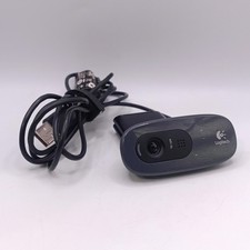 Logitech Webcam C270 V-U0018 USB HD 720p - Microfone embutido (usado testado) comprar usado  Enviando para Brazil