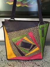 Cabas cuir paille d'occasion Cabas cuir paille d'occasion  Montesson