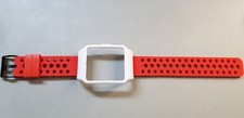 Sony SmartWatch 3 SWR50 BIAŁA obudowa i czerwony oddychający silikonowy pasek  na sprzedaż  Wysyłka do Poland