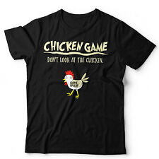 Camiseta jogo de frango unissex e infantil engraçada não olhe para a galinha sarcástica retrô comprar usado  Enviando para Brazil