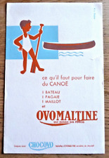 Buvard chocolat ovomaltine d'occasion  Dammarie