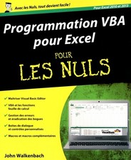 Programmation vba excel d'occasion  France