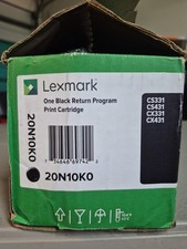 Cartucho de toner Lexmark 20N10K0 preto rendimento padrão ABERTO comprar usado  Enviando para Brazil