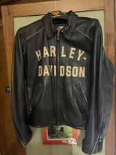 Giacca pelle harley usato  Invorio