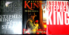 Stephen King 3 Book Lot Black House / Dark Tower 7/INSOMNIA-1 EDITION -HC, DJ comprar usado  Enviando para Brazil