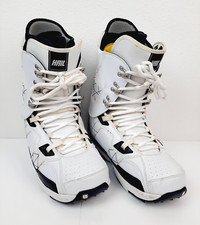 Botas de snowboard Burton Hail brancas e pretas, masculinas EUA tamanho 10.5 comprar usado  Enviando para Brazil
