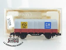 MG1729 Escala N IBERTREN 313 VAGON MERCANCIAS con TOLDO OPEL GM RENFE - OVP comprar usado MG1729 Escala N IBERTREN 313 VAGON MERCANCIAS con TOLDO OPEL GM RENFE - OVP comprar usado  Enviando para Brazil