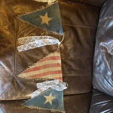Patriotic banner flag for sale  Cushing