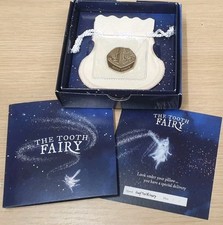 Moeda de 50 pence The Royal Mint - 2021 - The Tooth Fairy  comprar usado  Enviando para Brazil