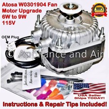 Motor de ventilador Atosa W0301904 115V ATUALIZAÇÃO 6/9W, frete grátis - ENVIO HOJE! comprar usado  Enviando para Brazil