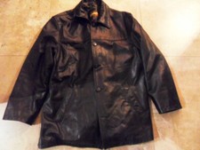 Blouson caban cuir d'occasion  Toulon-