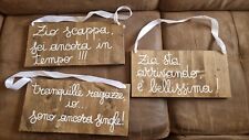 Targhe legno con usato  Italia
