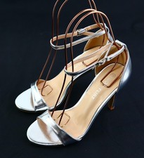 Sandalette silber damen gebraucht kaufen  Kiel