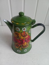 Decorative enamel coffee for sale  SOUTHPORT