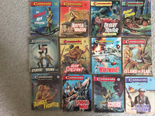 Vintage commando magazines for sale  SKEGNESS
