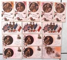 Lot cpa guerre d'occasion  Besançon