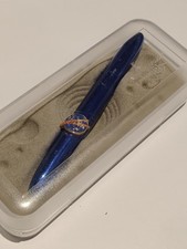 Caneta espacial Blue Fisher emblema NASA na caixa lunar funcionando comprar usado  Enviando para Brazil