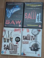 Saw quadrilogy dvd for sale  WICK