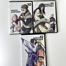 NARUTO Shippuden DVD Lot 10 11 12 Manga Anime Episodes 40-53 comprar usado  Enviando para Brazil