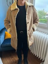 Manteau mouton retourné d'occasion  Saint-Pée-sur-Nivelle