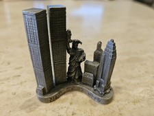 Pewter nyc skyline for sale  Keller