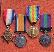 Medal group. 1915 for sale  CHESTERFIELD