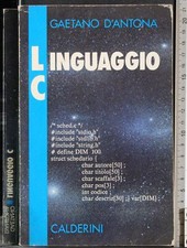 Linguaggio gaetano antona. usato  Ariccia