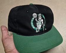 Boné chapéu Snapback vintage anos 90 Boston Celtics NBA clássico liso essencial The G comprar usado  Enviando para Brazil