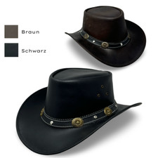 Lederhut western cowboy gebraucht kaufen  Meßstetten