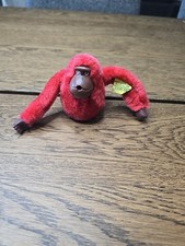 Macaco Kipling “Carlos” Pelúcia Polegar Chupando Macaco Gorila Vermelho SEM CHAVEIRO comprar usado  Enviando para Brazil