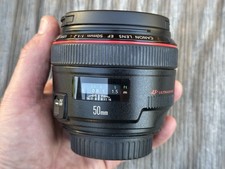 Lente Canon EF 50mm f/1.2 L USM Prime para DSLR Full Frame comprar usado Lente Canon EF 50mm f/1.2 L USM Prime para DSLR Full Frame comprar usado  Enviando para Brazil