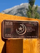 Barra de barras de cobre 10 oz .999 fina - 311 gramas lingote de cobre puro para investimento comprar usado  Enviando para Brazil