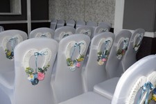 Wedding chair decorations for sale  OSWESTRY