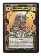 L5r bayushi hisa for sale  Portland