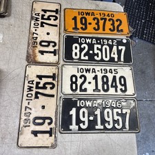 1940 license plates for sale  Orange