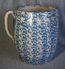 Blue white spongeware for sale  Feasterville Trevose