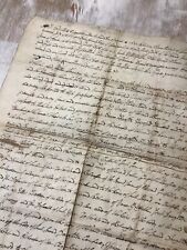 1692 manuscript handwritten for sale  CHESTERFIELD