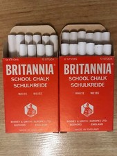 Britannia school chalk for sale  ROYSTON