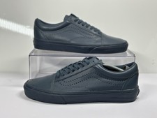 Tênis de skate VANS Shoes masculino 10.5 couro old skool meia-noite azul marinho comprar usado  Enviando para Brazil