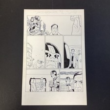 Original artwork dredd for sale  SHEFFIELD