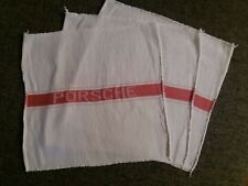 3 PORSCHE, Putztuch, Putzlappen, Bordwerkzeug, Towel, Toolkit, Toolbox, 356, 911 comprar usado  Enviando para Brazil