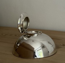 Antique silver inkwell for sale  FALMOUTH
