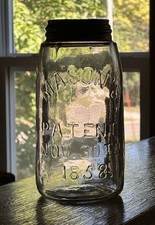 Mason patent 1858 for sale  Centerville