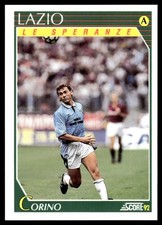 1992 Score Calciatori Itália Futebol Luigi Corino Lazio #398 comprar usado 1992 Score Calciatori Itália Futebol Luigi Corino Lazio #398 comprar usado  Enviando para Brazil
