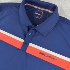 Camisa polo masculina vintage BMW Golfsport XL azul desempenho automobilismo golfe roupas ativas comprar usado  Enviando para Brazil