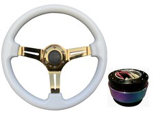 White gold steering for sale  PETERBOROUGH